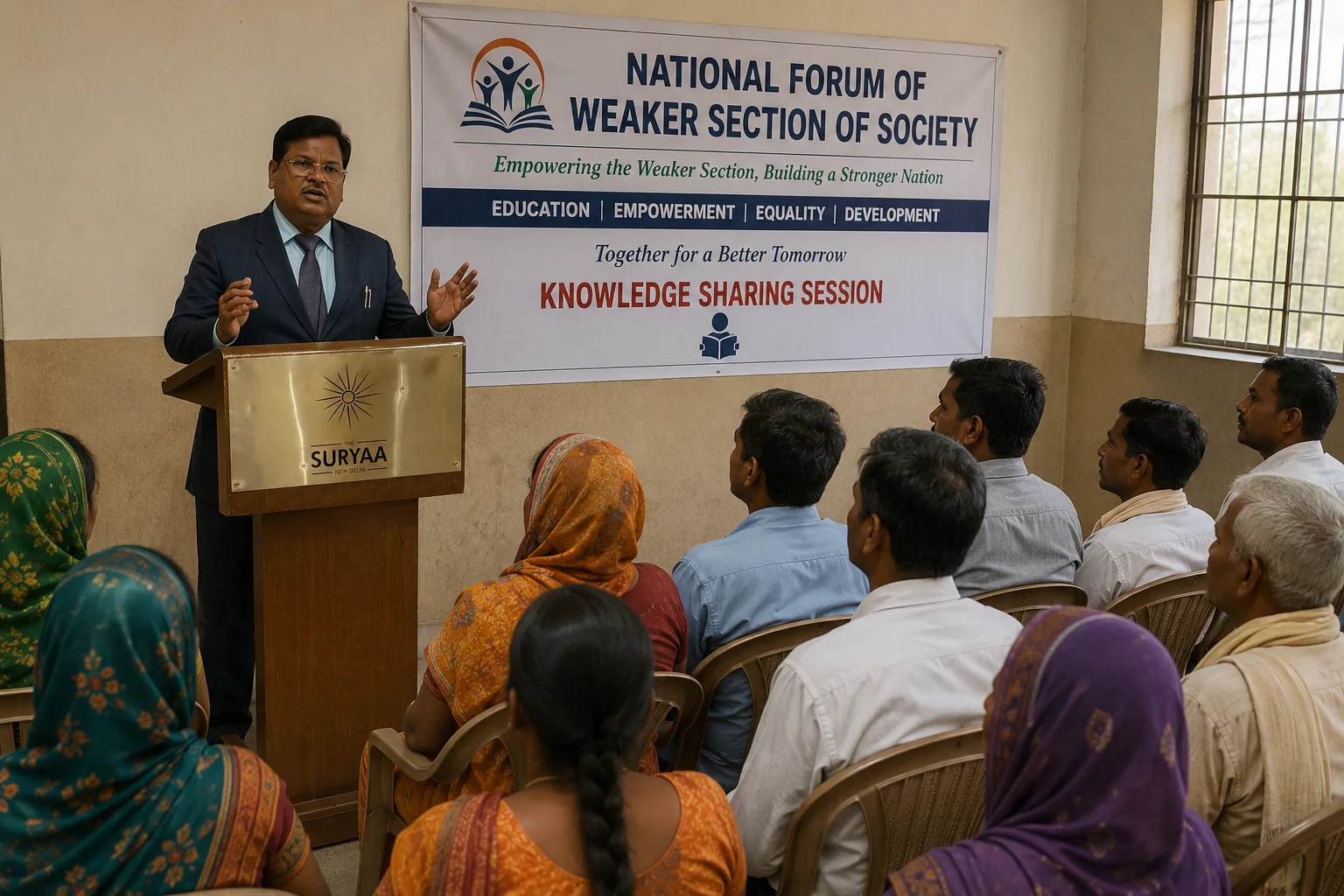 NFWS knowledge sharing session with community participants